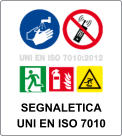 SEGNALETICA UNI EN ISO 7010